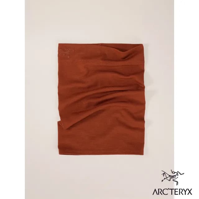 【Arcteryx 始祖鳥官方直營】Rho 輕量羊毛圍脖(紅衫紅)