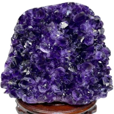 【恬芯晶品】M13頂級烏拉圭帝王紫水晶開運招財(辦公室消磁淨化風水財運財位招貴人紫晶鎮禮物補財庫)