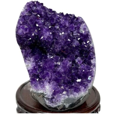 【恬芯晶品】M10頂級烏拉圭帝王紫水晶開運招財(辦公室消磁淨化風水財運財位招貴人紫晶鎮禮物補財庫)
