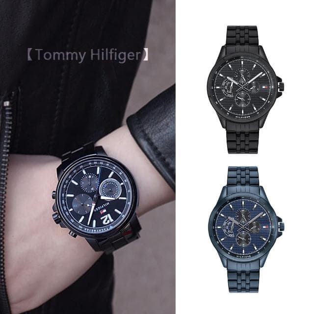 【Tommy Hilfiger】多款時尚款式 鋼帶 手錶  男錶 情人節(共8款)