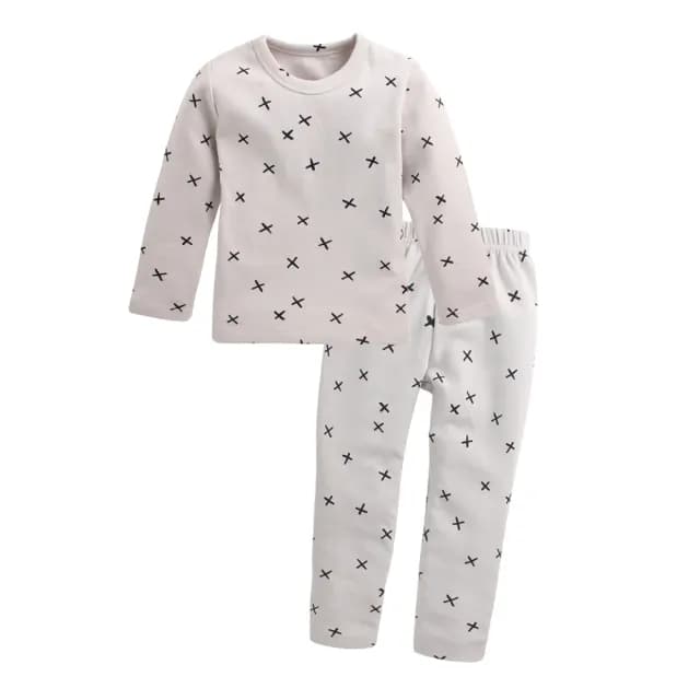 【Baby 童衣】兒童套裝 居家服 兒童長袖純棉套裝 70119(童裝睡衣)