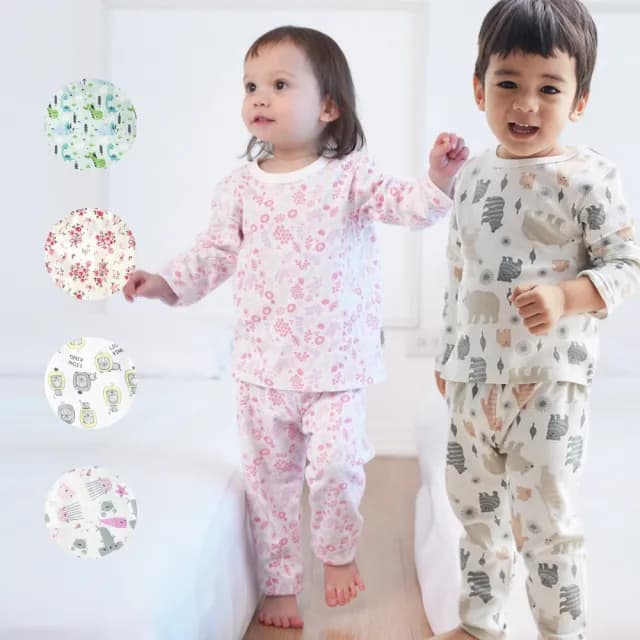 【Baby 童衣】兒童套裝 居家服 兒童長袖純棉套裝 70119(童裝睡衣)