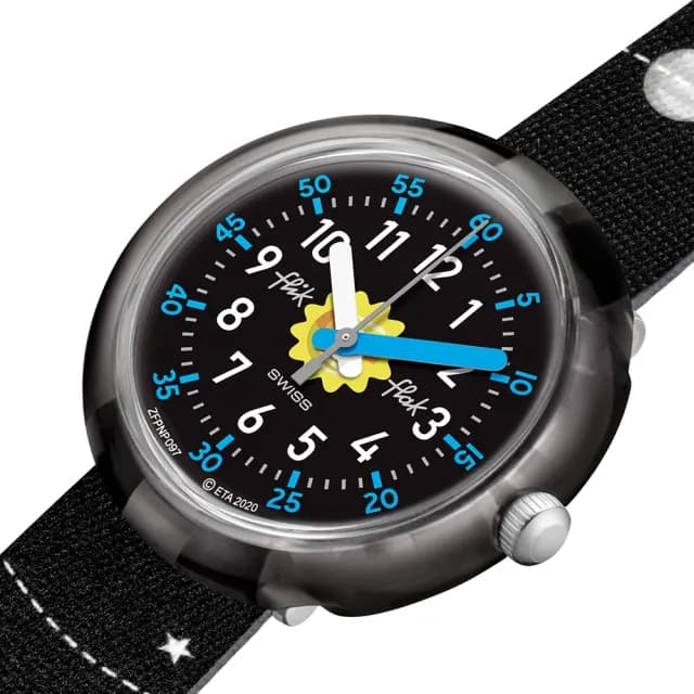 【Flik Flak】兒童手錶 SOLAR SYSTEM /兒童禮物/安全防水/瑞士製造 FPNP097(31.85mm)