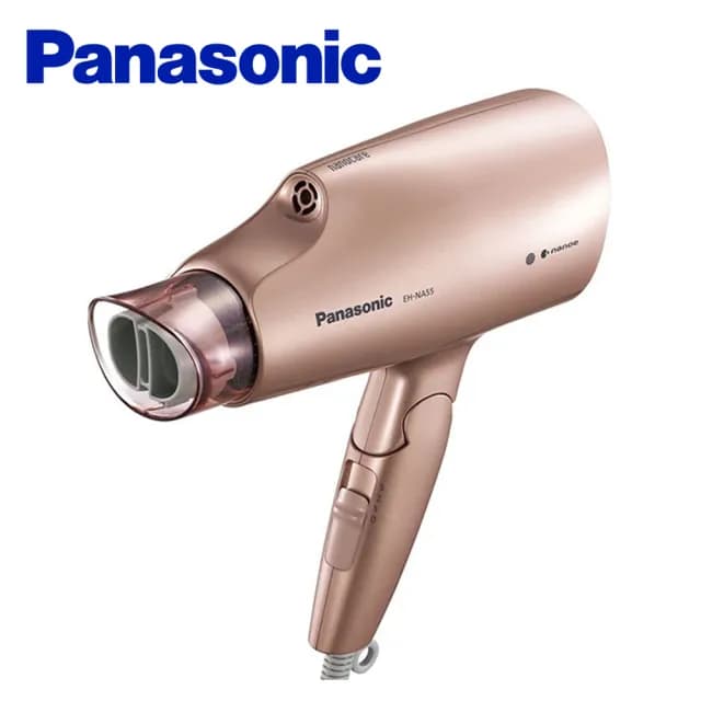 【Panasonic 國際牌】奈米水離子3段溫控國際電壓折疊式吹風機(EH-NA55)