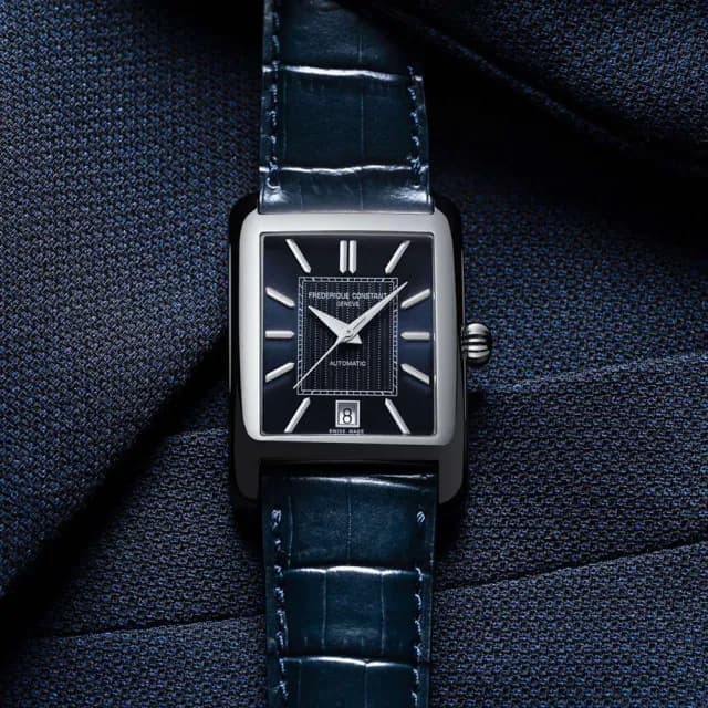 【CONSTANT 康斯登】Classics Carree 方形典雅機械錶 禮物 送禮 推薦(FC-303N4C6)