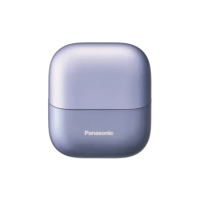 【Panasonic 國際牌】掌上型三枚刃觸控電鬍刀 小精靈-炫光紫(ES-CM3A)