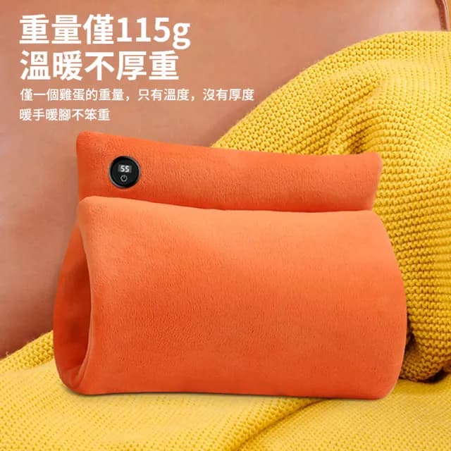 【Kolim】USB雙面發熱暖暖寶 石墨烯加熱暖手寶 電熱暖手袋 去寒暖宮寶 三檔可調溫 電暖寶  電暖袋