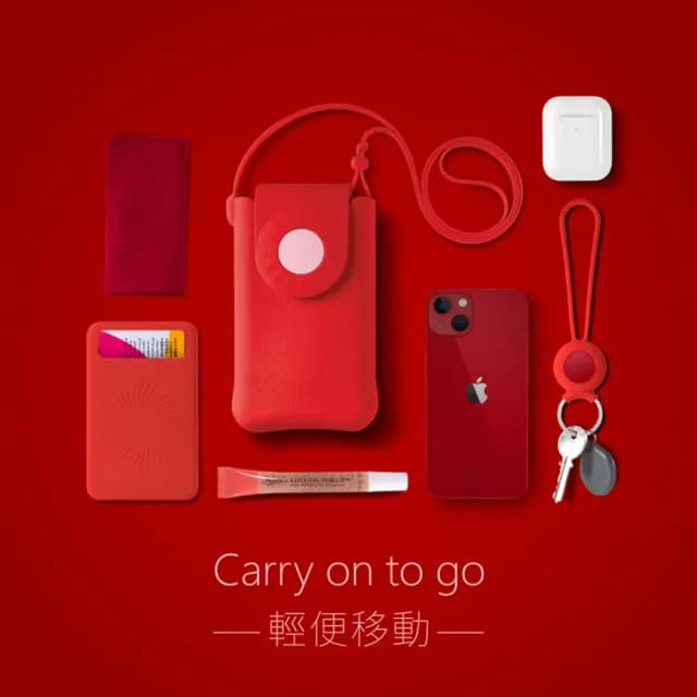 【Bone 蹦克】情人節禮物 泡泡斜背手機包(隨身小包 無鉤設計)