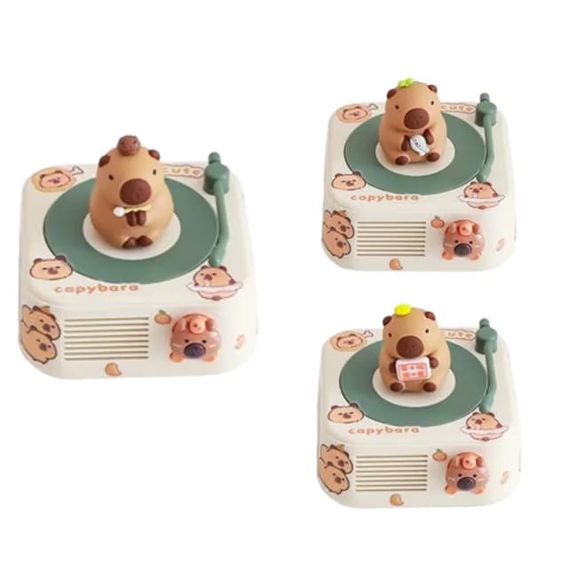 新款藍牙音響 迷你卡皮巴拉 藍牙喇叭(隨身小喇叭 藍牙喇叭 小音箱)