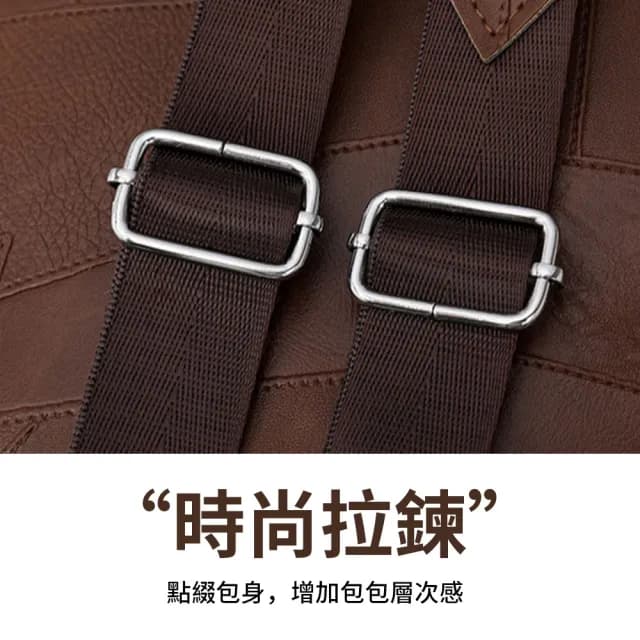 【Starshop】復古潮流大容量後背包 日常百搭雙肩包 手提包 側背包 托特包 旅行包 通勤包 女包