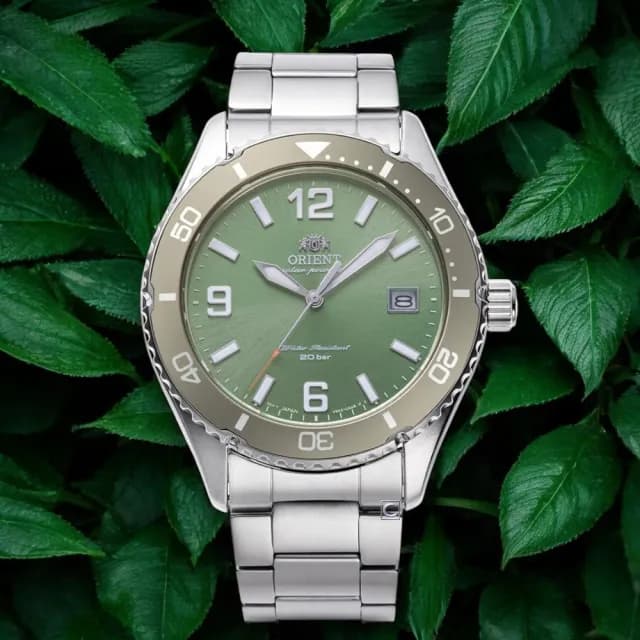 【ORIENT 東方錶】Sports Mako運動風格 太陽能 200米防水 潛水錶(RA-WJ0001E 送禮推薦)