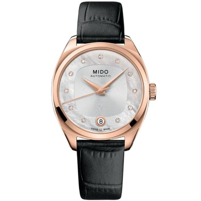 【MIDO 美度】雋永系列 特別版真鑽機械套錶 母親節 禮物 推薦(M0243073711600)