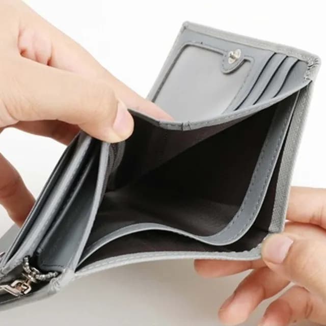 【LEESA】雙11 牛皮錢包\短夾\小錢包\零錢包\錢包\短夾\卡夾\皮包\多功能\拉鍊短夾\生