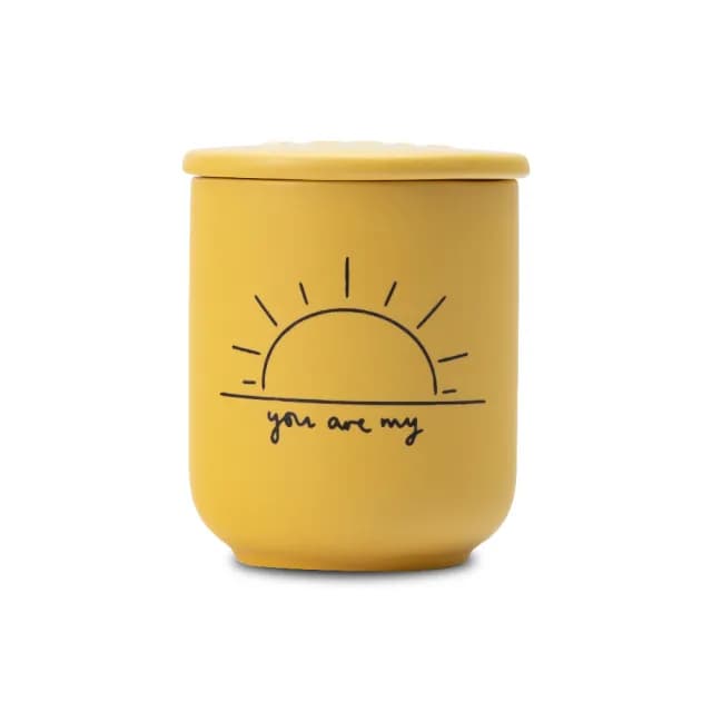 【英國 MAEGEN】Vox 蠟燭- My Sunshine. 甜羅勒 & 黃瓜(寓意陶瓷蠟燭/240g/專櫃公司貨)