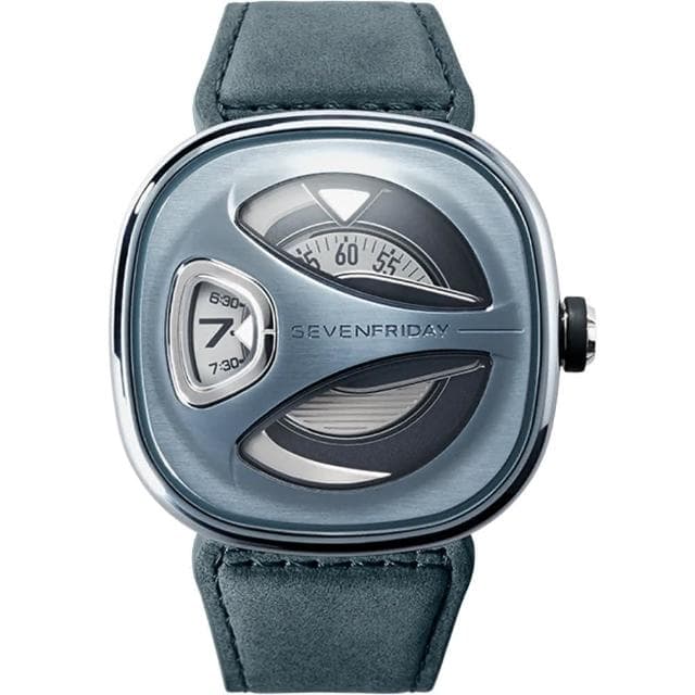 【SEVENFRIDAY】ME系列 青石藍 流線型機械錶 送禮 禮物 推薦(ME3/01)