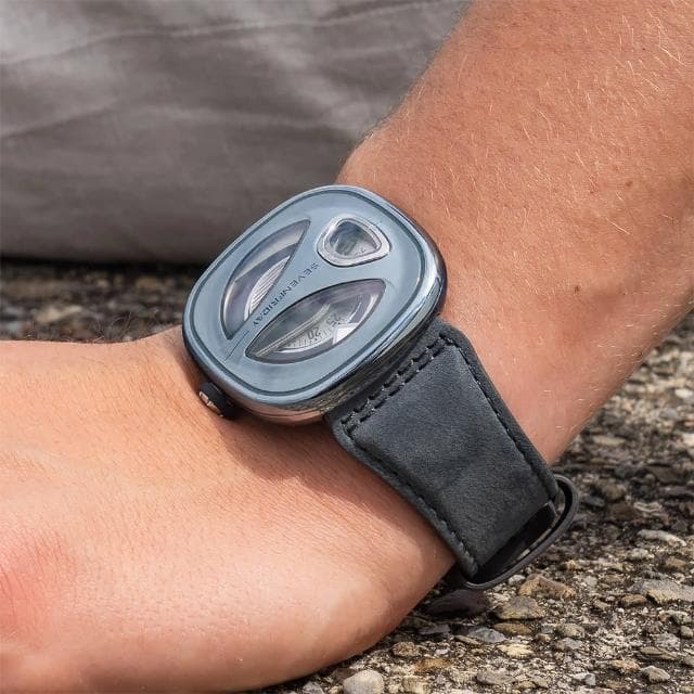 【SEVENFRIDAY】ME系列 青石藍 流線型機械錶 送禮 禮物 推薦(ME3/01)