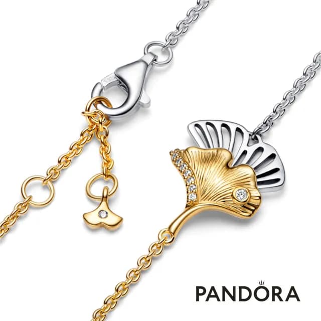 【Pandora官方直營】銀杏飛舞手鏈-絕版品