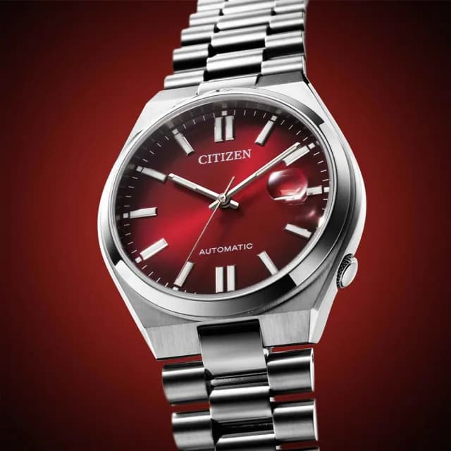 【CITIZEN 星辰】Mechanical系列 TSUYOSA 時尚機械腕錶 畢業禮物 送禮 推薦(NJ0150-56W)