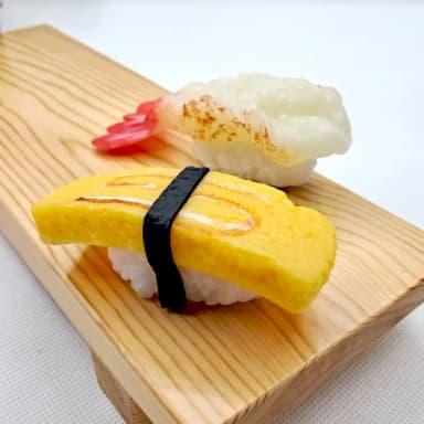 【果果森林】大尺寸日本料理擬真握壽司冰箱貼/便條紙磁鐵/辦公室小物(聖誕節禮物 入厝禮物 生日禮物)