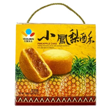 【友賓】小鳳梨酥300gX1盒(5盒入/送禮推薦/春節禮盒)