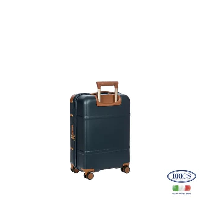 【BRIC S】義大利經典款 21吋 登機箱 防潑水拉鍊箱(行李箱/ 旅行箱/ 雙輪飛機輪)