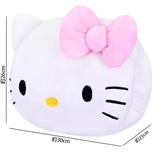 【TDL】凱蒂貓HELLO KITTY暖手枕抱枕午安枕午睡枕靠枕靠墊 89487(生日禮物 聖誕節)