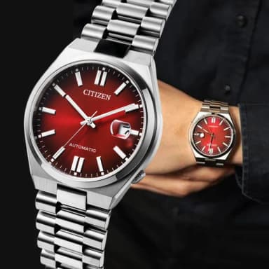 【CITIZEN 星辰】Mechanical 青春撞色 機械錶 男錶 父親節 送禮 禮物推薦(NJ0150-56W)