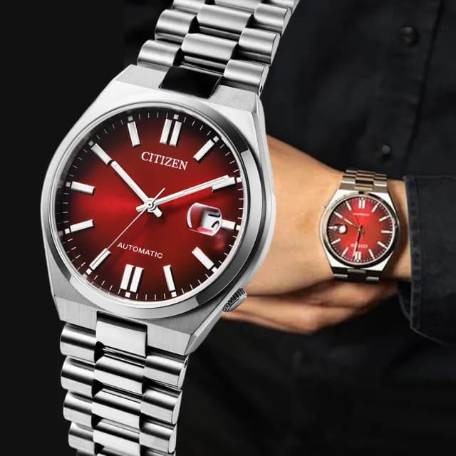 【CITIZEN 星辰】Mechanical 青春撞色 機械錶 男錶 618年中慶 送禮 禮物推薦(NJ0150-56W)
