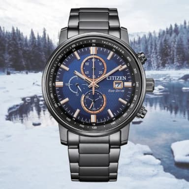 【CITIZEN 星辰】Chronograph 亞洲限定 光動能 碼錶計時 男錶 父親節 送禮 禮物推薦(CA0845-83L)