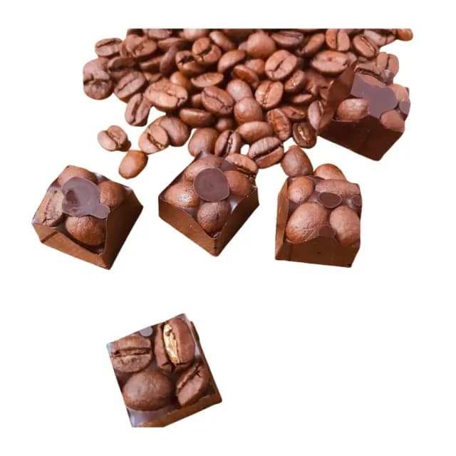 【多儂莊園工坊】100% 2包裝 50入 咖啡巧克力 無糖巧克力 母親節禮物(無糖 咖啡 黑巧克力 Darkolake)