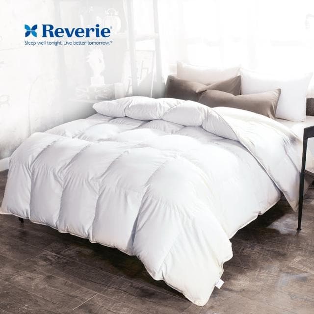 【Reverie 幻知曲】頂級水鳥羽絨被 6X7 180x210(80支純棉布 95%羽絨球 5%羽毛)