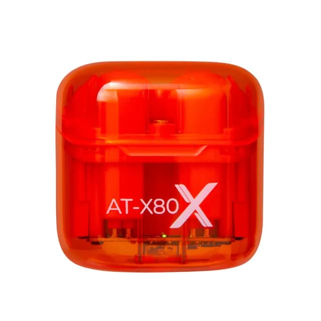 【AIWA 愛華】真無線藍芽耳機 AT-X80X(半透明外觀/ENC降噪)