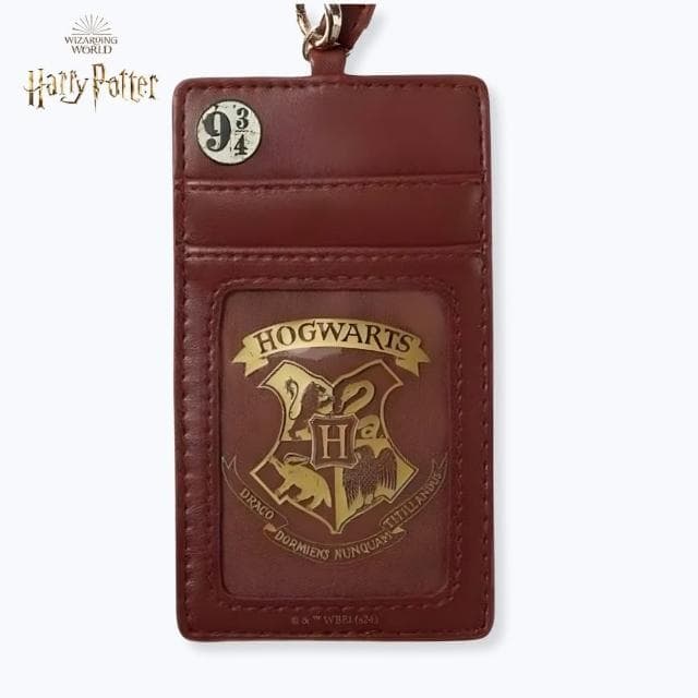 【Harry Potter 哈利波特】高質感名人貴氣皮革票卡夾證件套識別證套交通票卡夾(聖誕交換生日禮物正版授權)