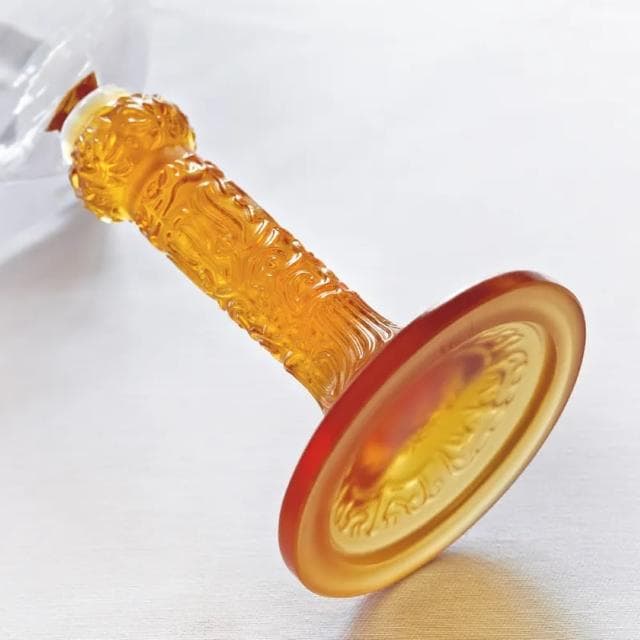 【琉璃工房】LIVING 花月對 紅白葡萄酒杯 對杯(生日贈禮/節日贈禮/喬遷禮物/結婚禮物/酒杯/琉璃工房LIVING)