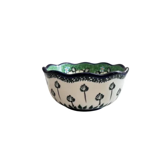 【Royal Duke】波蘭風5吋碗2入*買一送一(入厝禮 交換禮物 餐具 飯碗 點心碗 花草藝術風 手工)