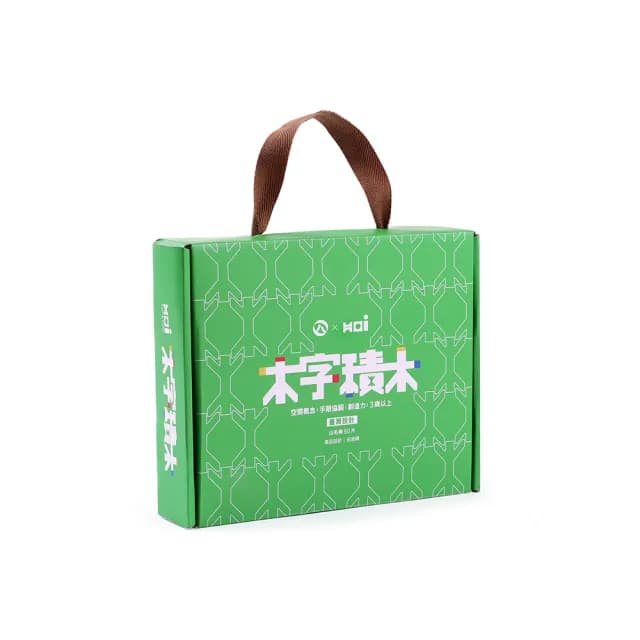 木字積木創意禮物盒（50入 ）