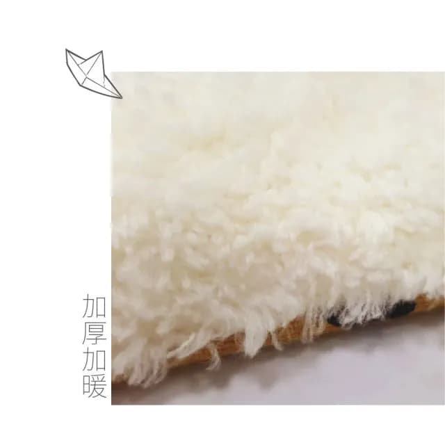 【PL Life】貝柔兒童加絨暖毛圍巾(灰色狂想)