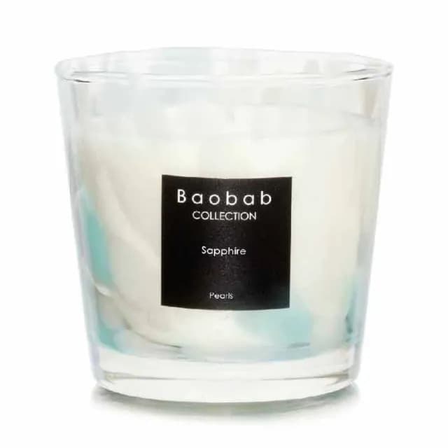 【Baobab Collection】香氛蠟燭190g/Sapphire Pearls 藍寶石珍珠