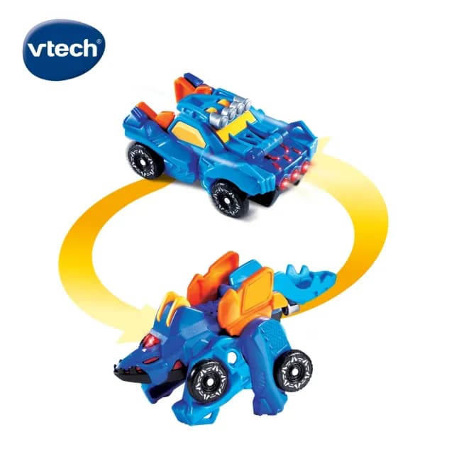 【Vtech】2合1聲光變形恐龍車-多款任選(玩具禮物最佳推薦)