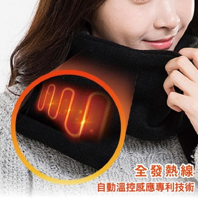 【Sunlus 三樂事】智能型墊發熱圍巾