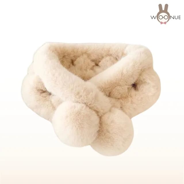 【WOONUE】秋冬歐美風高質感親膚柔軟保暖防寒羊毛時尚圍脖圍巾(情人聖誕女兒老婆母親生日節禮物)