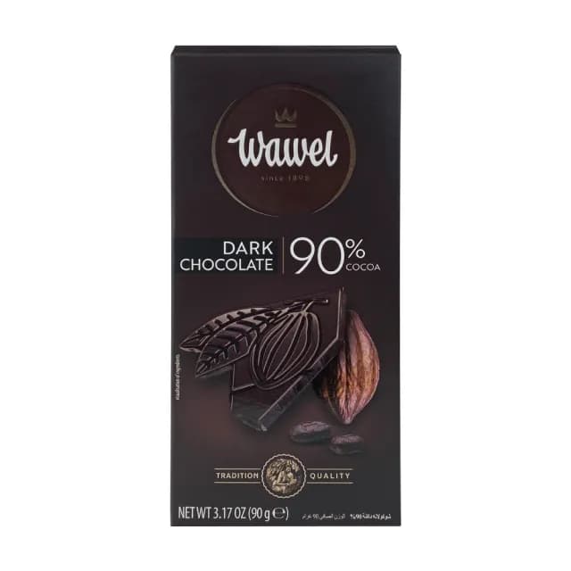 【Wawel】90%醇黑巧克力(90g)