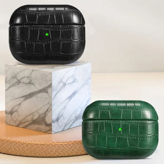 【MoonDy】防摔保護套 Airpods2ro  Airpods3耳機保護殼 蘋果無線耳機套 小禮物 無線耳機套 皮革保護套