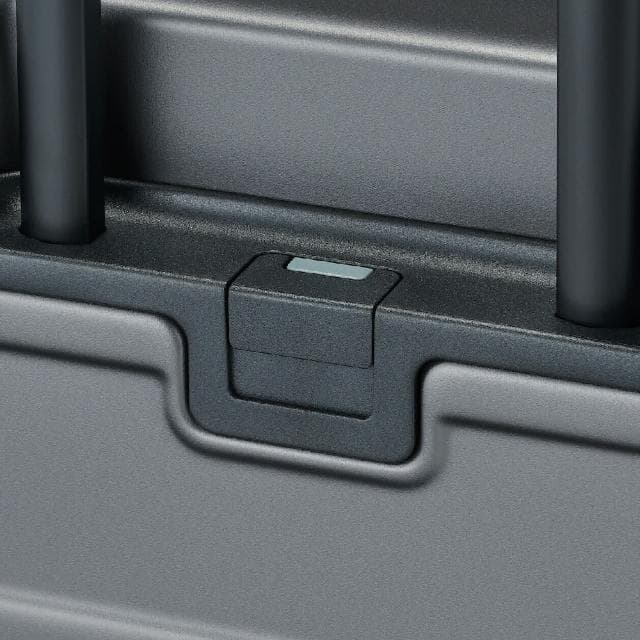 【MUJI 無印良品】四輪硬殼止滑拉桿箱105L(灰色)