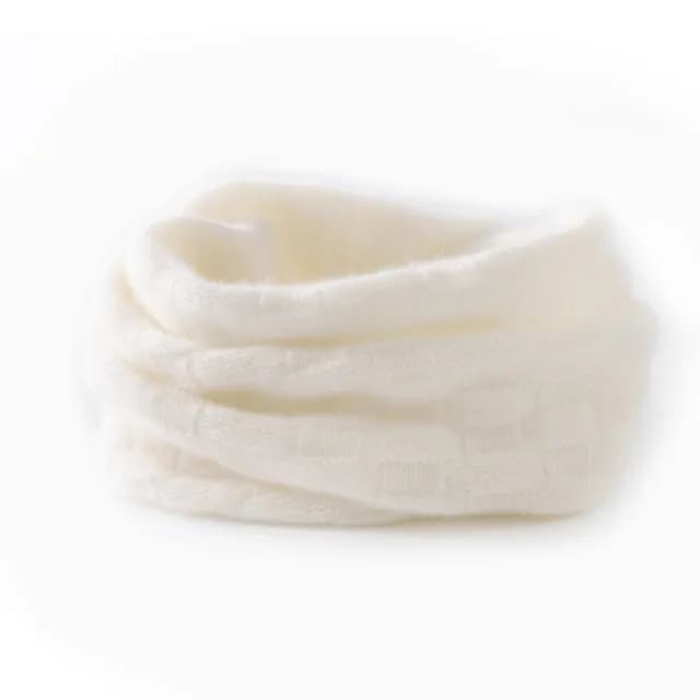 【米蘭精品】父親節禮物 脖圍羊毛圍巾(設計款編織保暖圍脖男女配件6色74jr74)