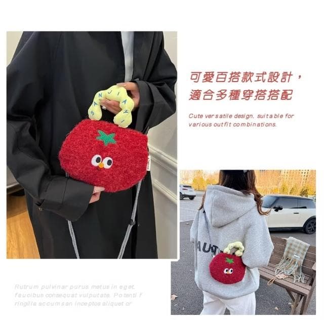 【日系搭配】母親節禮物 可愛卡通側背包(手機包 學生 禮物 女用 斜背包 單肩包 隨身小包 交換禮物)