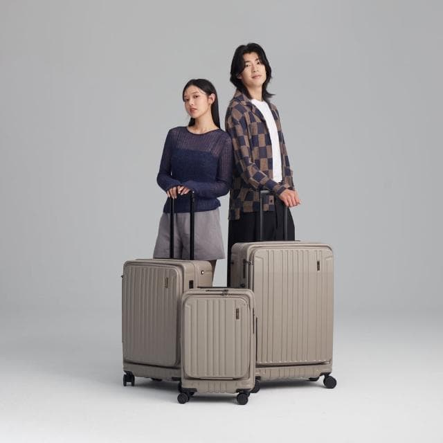 【SWISS STYLE】26吋 BERMAS TOP系列－新型上掀/前開式 可加大日本煞車行李箱(4色可選)
