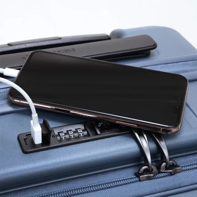 【SWISS STYLE】20吋 BERMAS TOP系列－新型上掀/前開式 可加大日本煞車行李箱(4色可選)