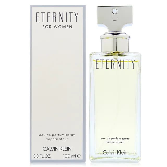 【Calvin Klein 凱文克萊】CK Eternity 永恆女性淡香精 EDP 100ml(平行輸入)