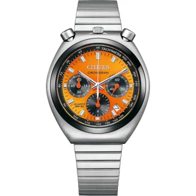 【CITIZEN 星辰】Chronograph sunokurono50周年石英計時腕錶  禮物  手錶(AN3660-81X)